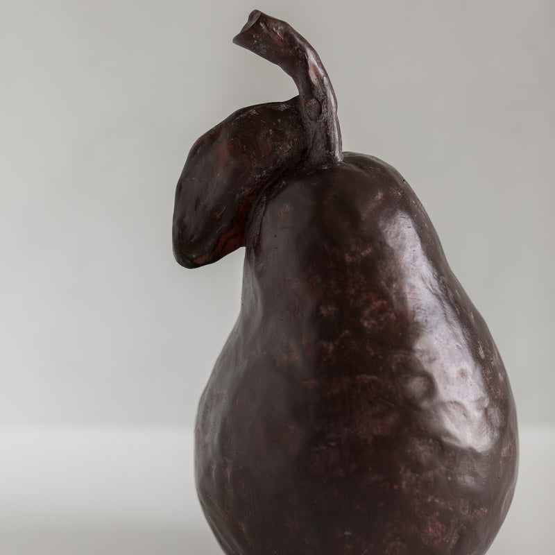 Brown Resin Pear