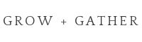 Grow + Gather logo