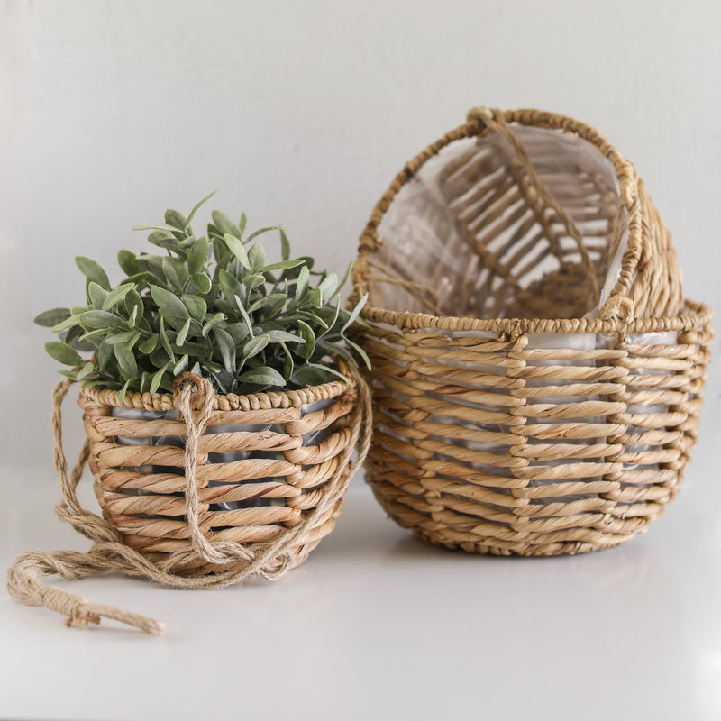 Hanging Water Hyacinth Planters