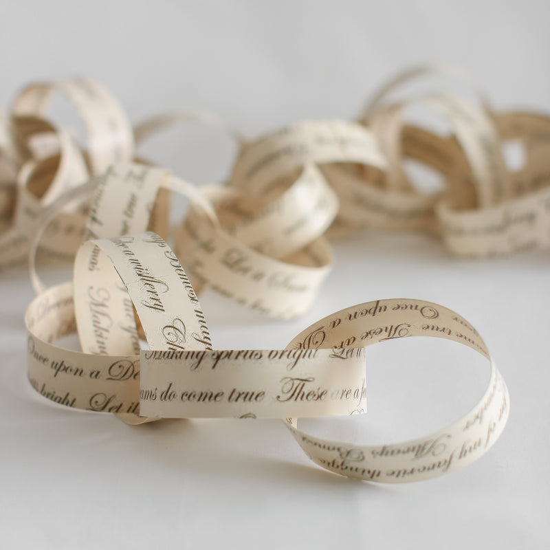 26 Piece DIY Paper Link Garland