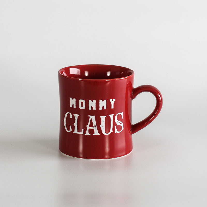 Mommy and Daddy Claus Mugs