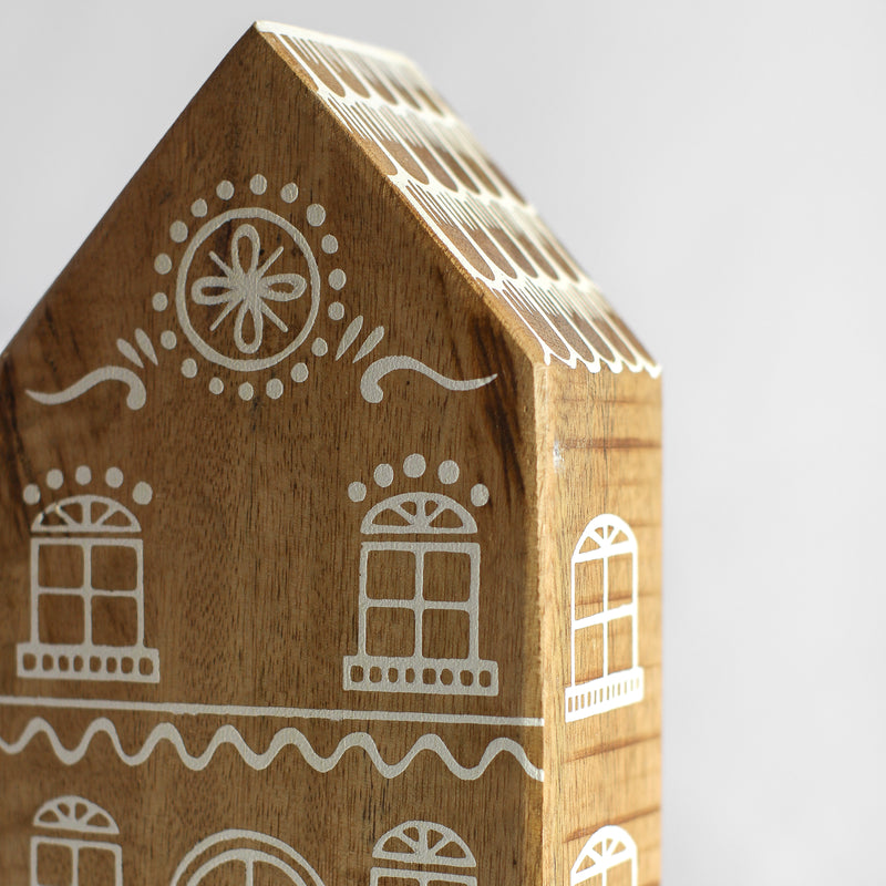 Hand-Painted Wood House