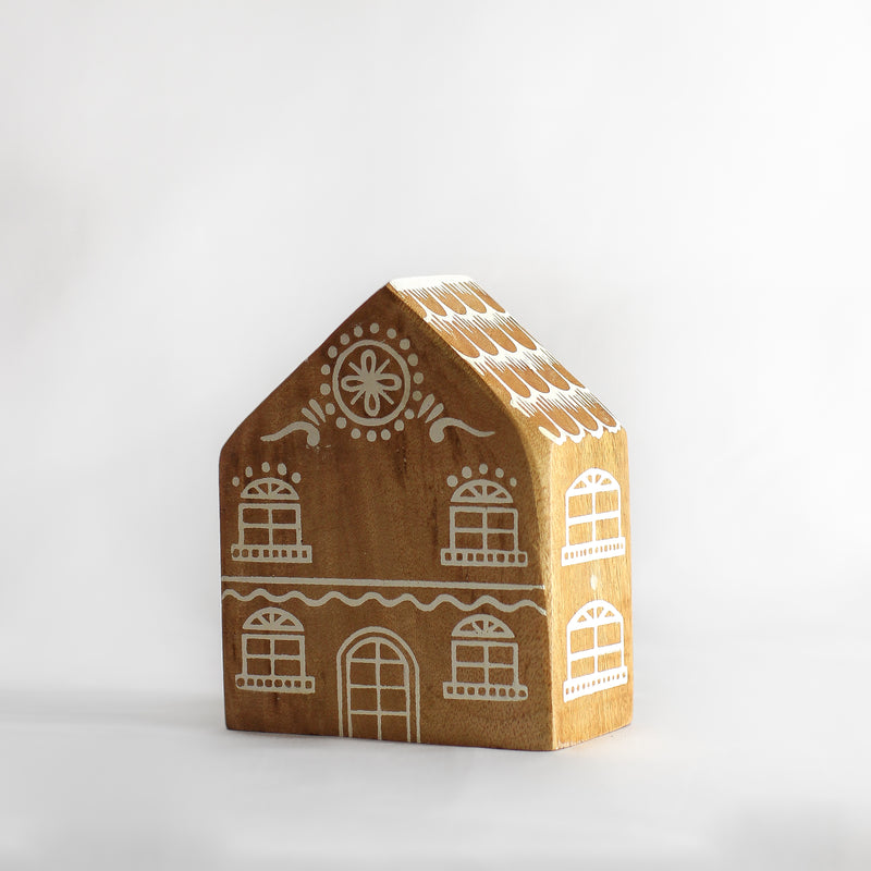Hand-Painted Wood House